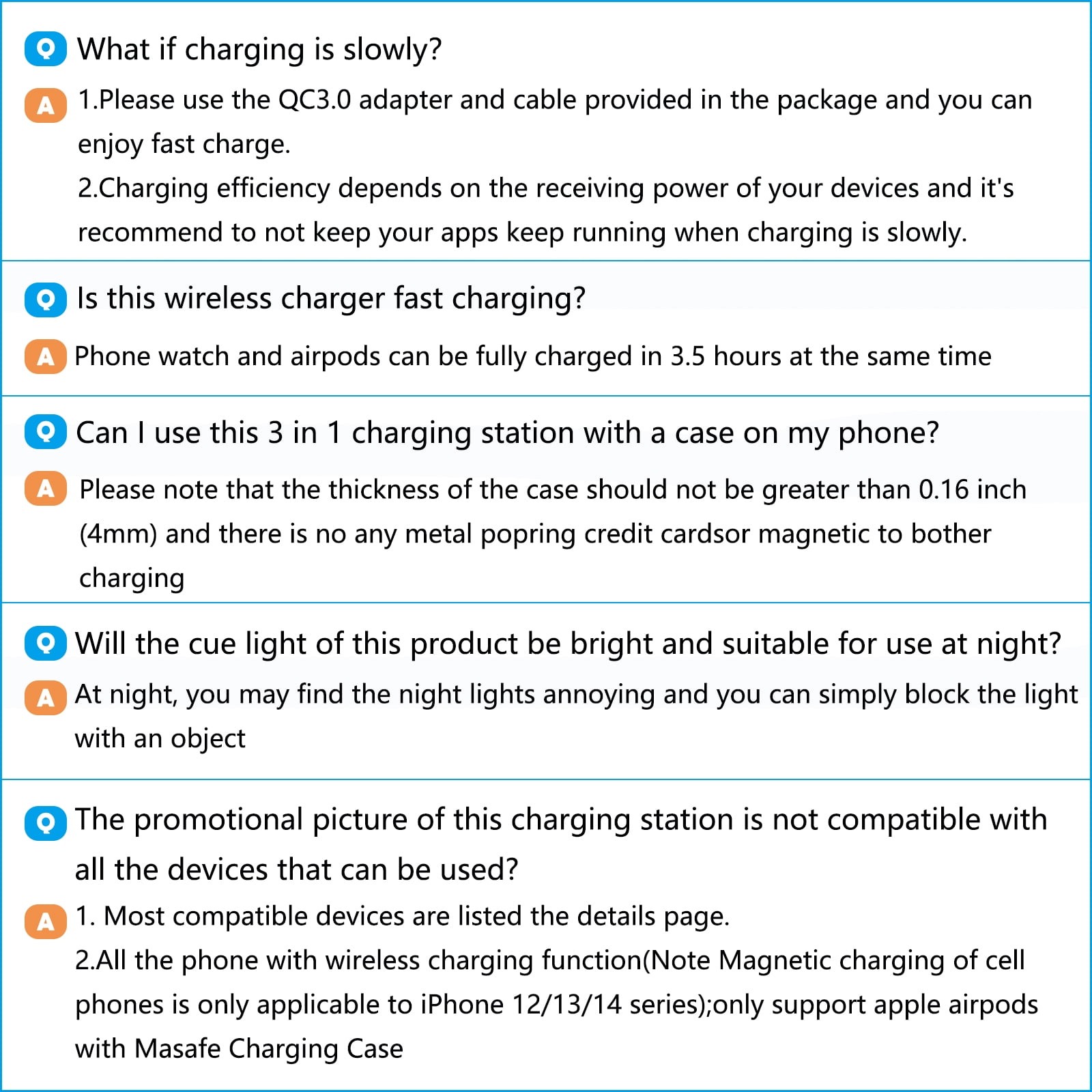 Charging Station,Wirelss Charger,Magnetic Charging Station Compatible with Iphone 17 16 15 14 13 12 11 Pro Max XS Xr,For Iwatch Series 9 8 7 6 5 4 3 2 Se,For Airpods 3 2 Pro,Black,No Adapter